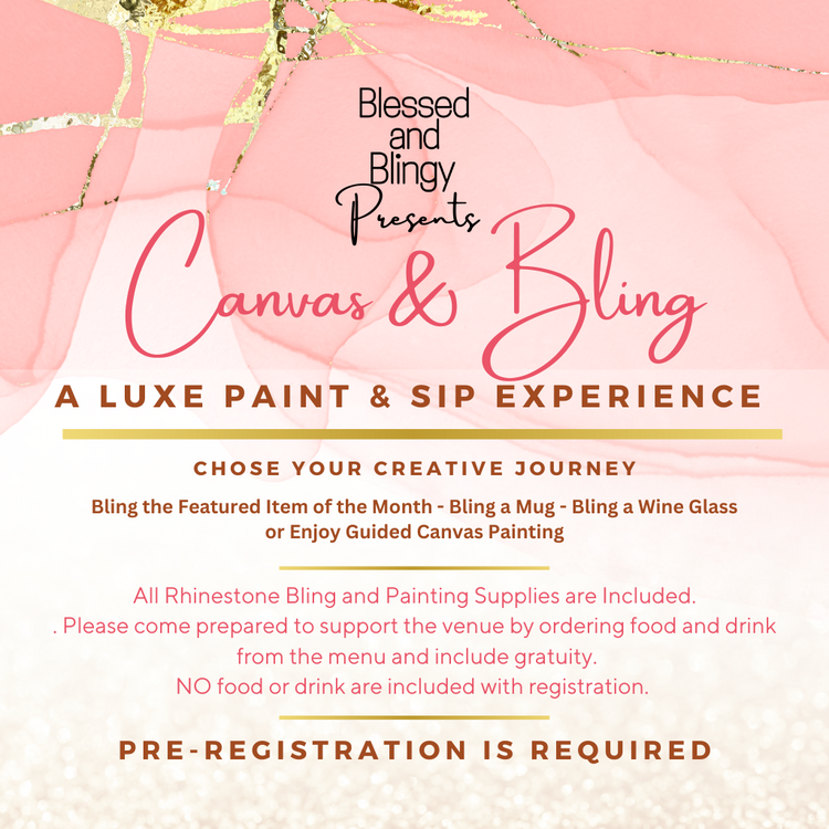 Canvas and Bling Events