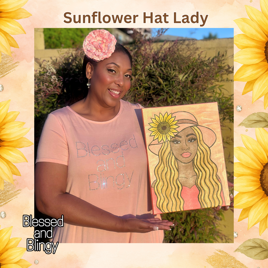 Canvas & Bling: A Celebration of Summer – Paint & Sip + Bling Craft Event | Gardena, CA