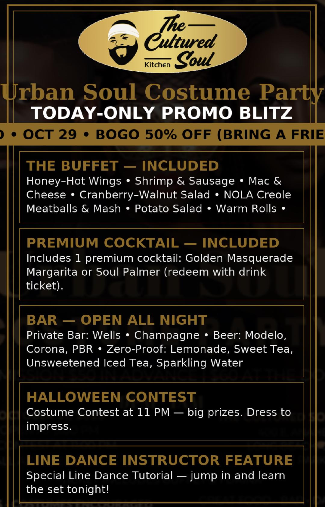 Urban Soul Costume Party