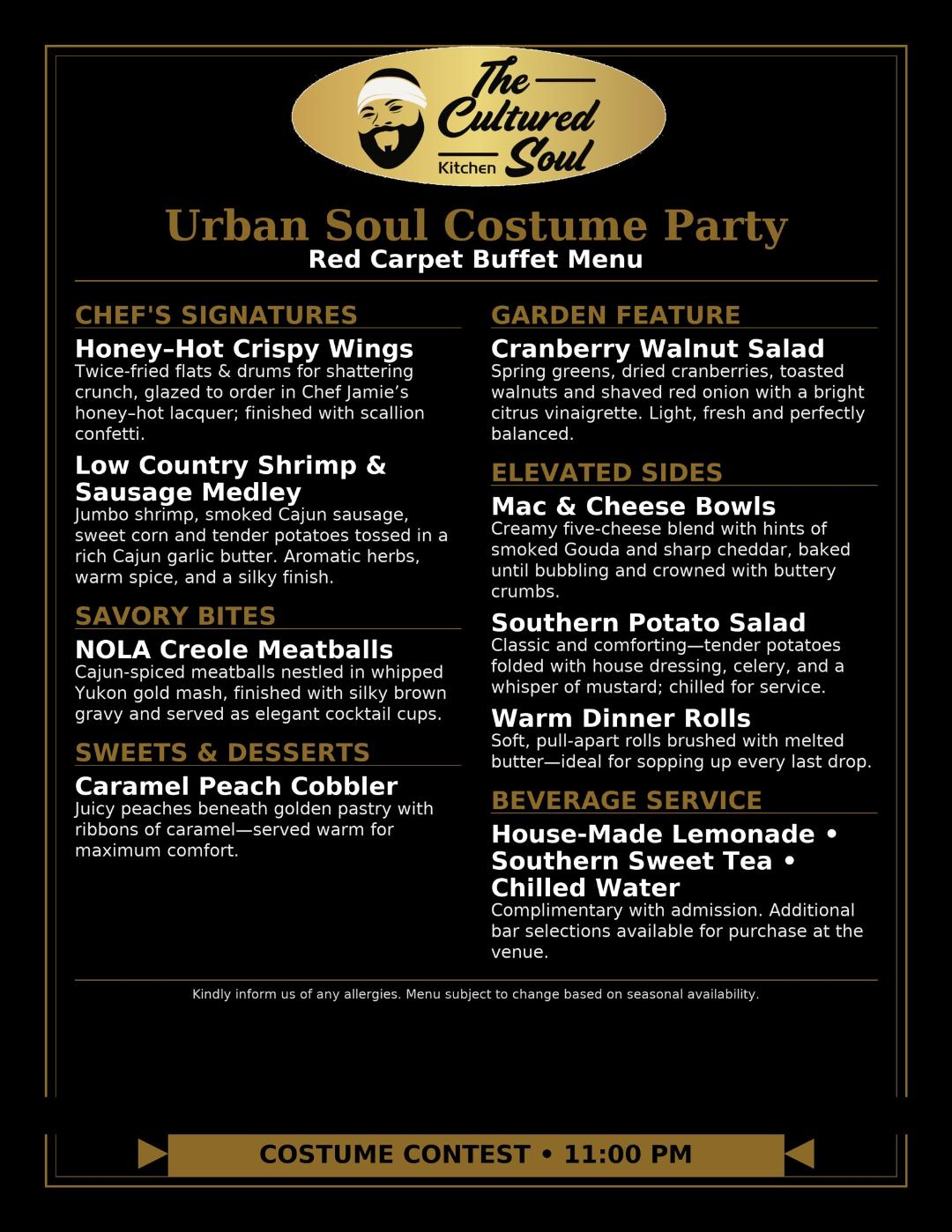 Urban Soul Costume Party