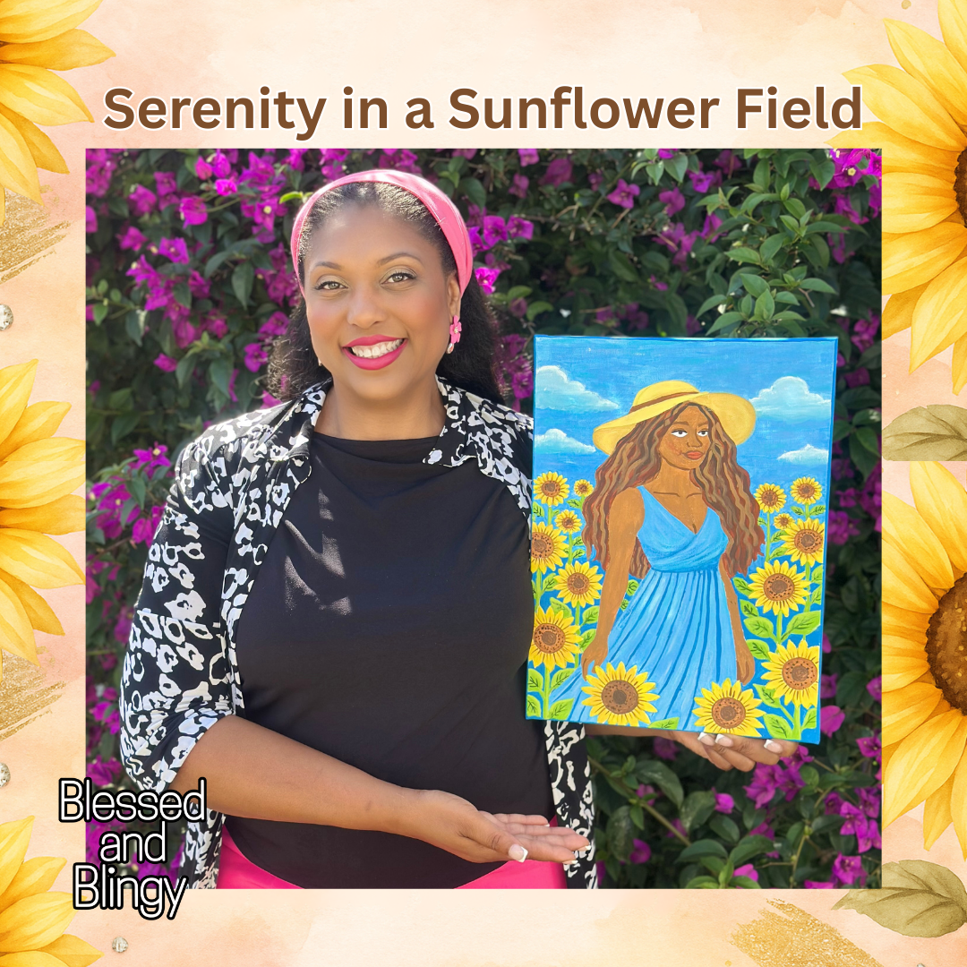 Canvas & Bling: A Celebration of Summer – Paint & Sip + Bling Craft Event | Gardena, CA